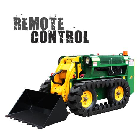 remote control mini track loader|remote control skid steer rental.